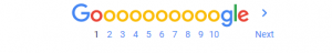 عکس تعداد صفحات نتایج جست و جوی گوگل - مقاله طراحی سایت ارزان